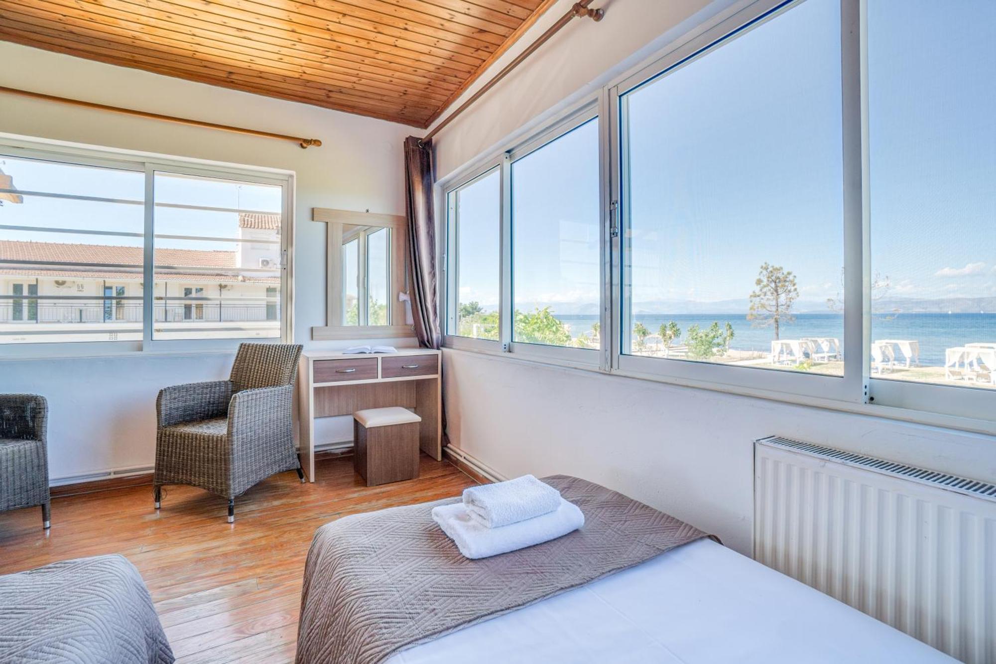 Sandy Beach Houses - Sea View Kavos Ngoại thất bức ảnh