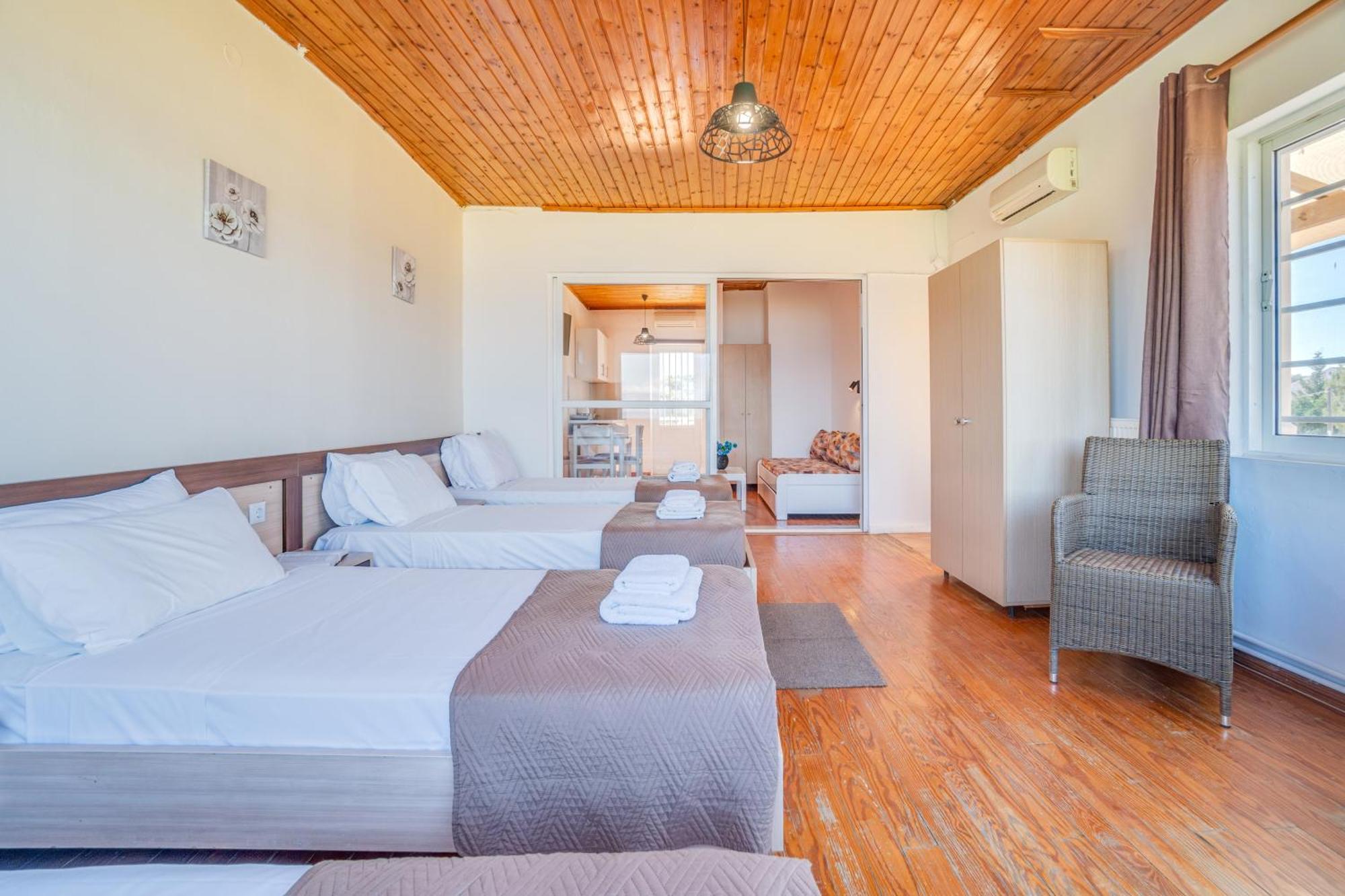 Sandy Beach Houses - Sea View Kavos Phòng bức ảnh