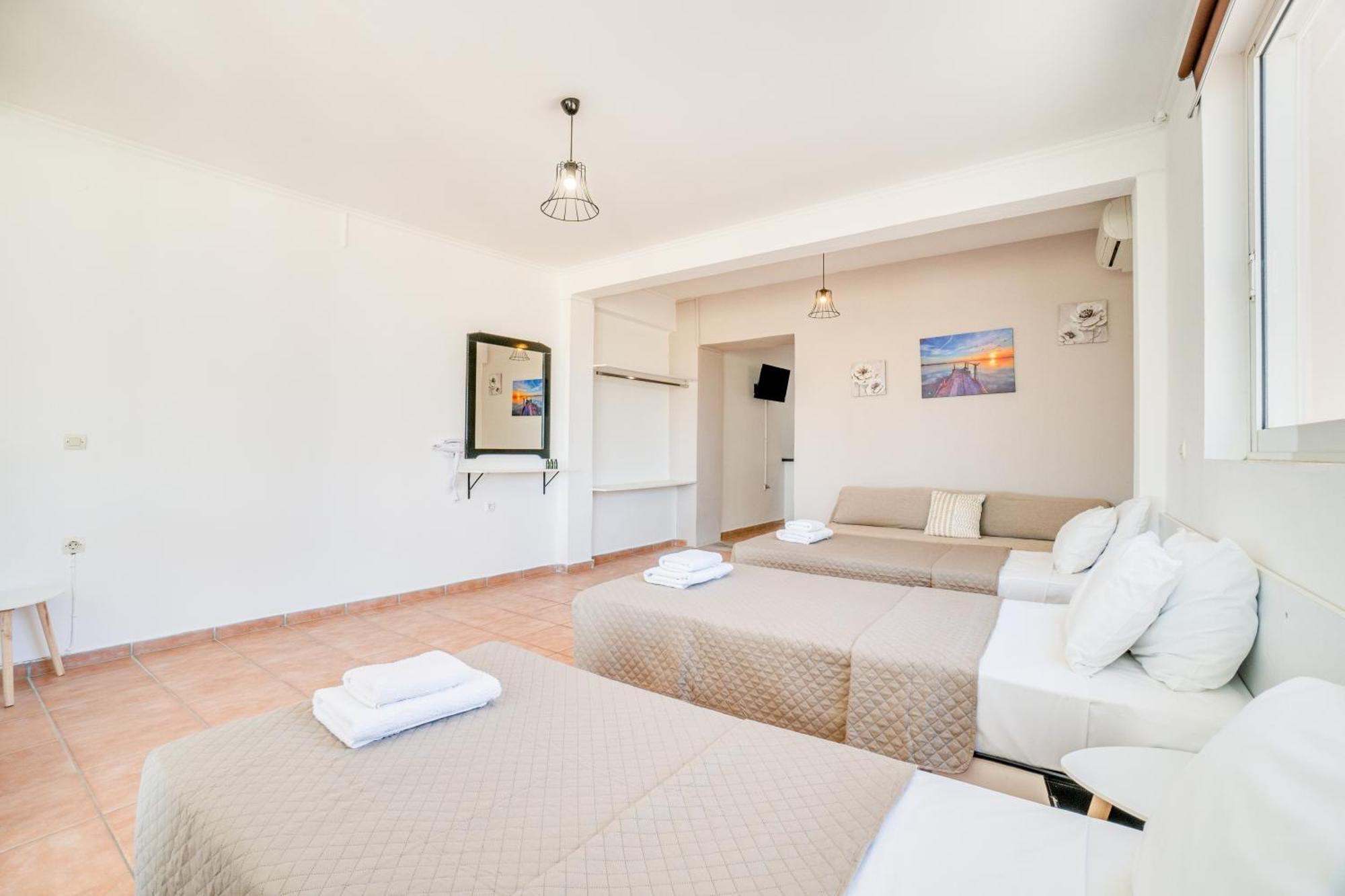 Sandy Beach Houses - Sea View Kavos Ngoại thất bức ảnh