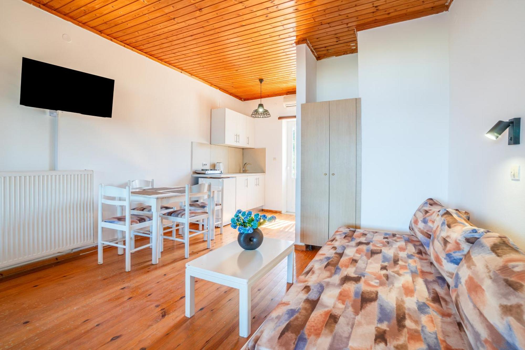 Sandy Beach Houses - Sea View Kavos Ngoại thất bức ảnh