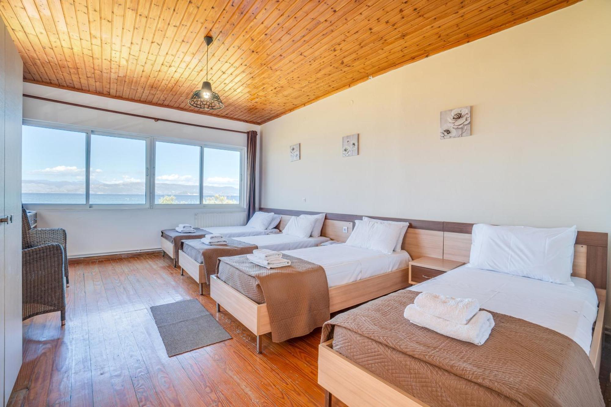 Sandy Beach Houses - Sea View Kavos Phòng bức ảnh