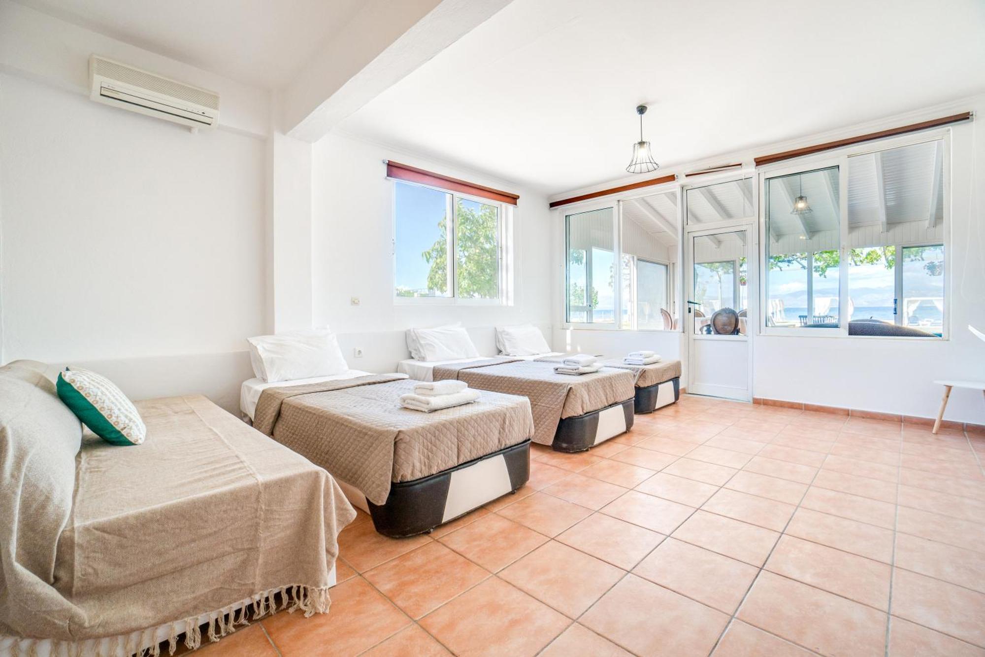 Sandy Beach Houses - Sea View Kavos Ngoại thất bức ảnh