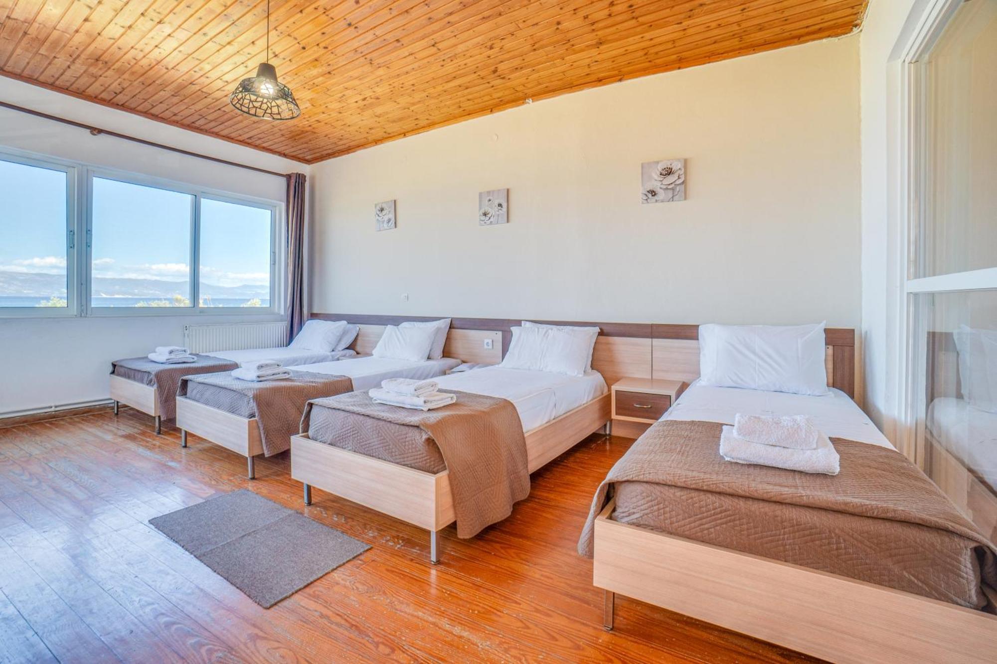 Sandy Beach Houses - Sea View Kavos Phòng bức ảnh