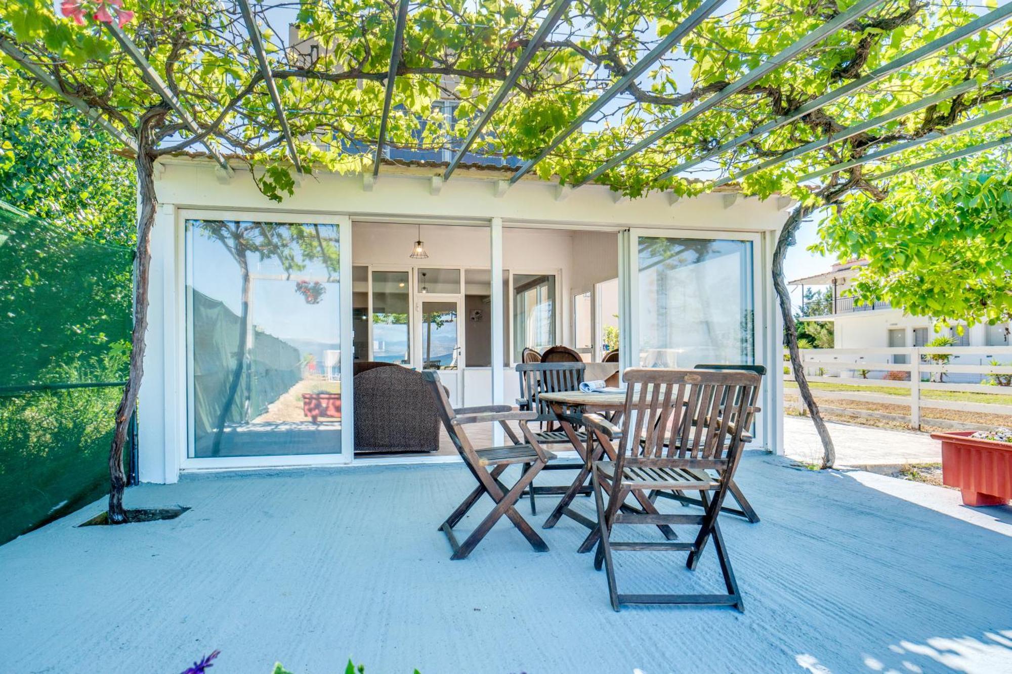 Sandy Beach Houses - Sea View Kavos Ngoại thất bức ảnh